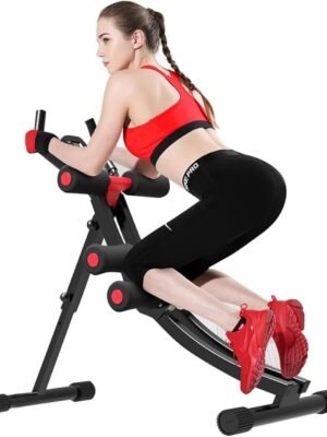 Core & Ab Trainer - Foldable AB Workout Machine for Home Gym