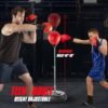 Adjustable Punching Bag with Stand – Boxing Trainer for Teens & Adults