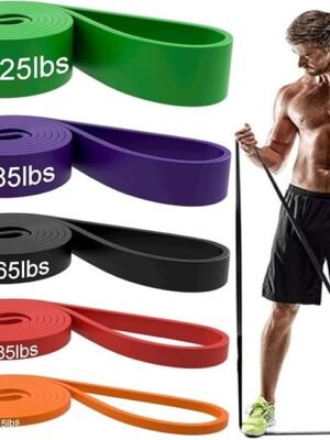 Resistance Bands Set – Pull Up Assist & Workout Bands for Fitness & Physical Therapy