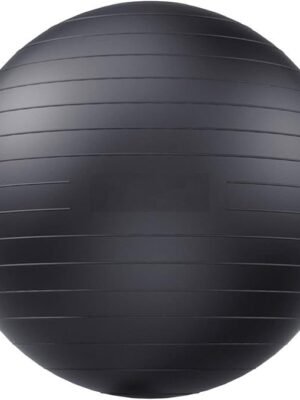 Yoga & Exercise Ball – Stability Ball for Fitness, Pregnancy & Office Use (Pump Included)